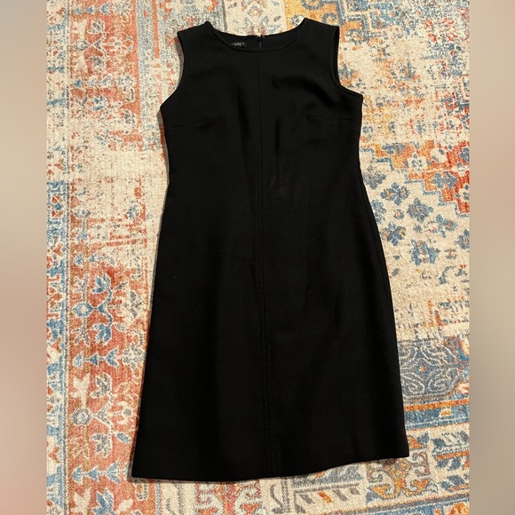 Talbots black sleeveless sheath dress wool blend - Picture 1 of 7